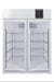 Clear View Zoom In Arctiko PR 1350 High-Capacity Upright Biomedical Refrigerator Energy-Efficient +2°C to +8°C Temperature Control with Glass Doors, Data Logger, Forced Air Cooling; Key Lock Security