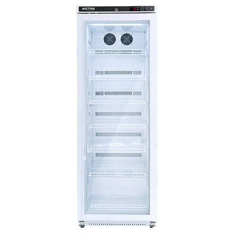 Front View Arctiko PRE 380 US Medium Upgright Refrigerator Energy Star Certified, Precise +2°C to +8°C Temperature Control, Secure Biomedical Storage