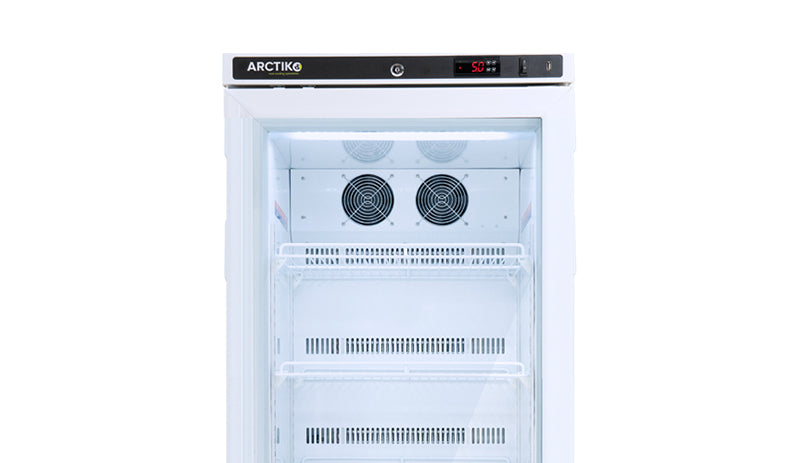 Zoom In Arctiko PRE 380 US Medium Upgright Refrigerator Energy Star Certified, Precise +2°C to +8°C Temperature Control, Secure Biomedical Storage