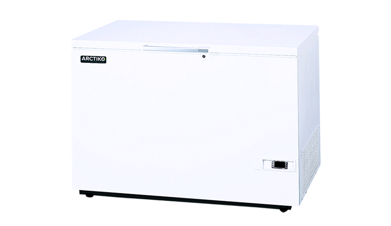 White Arctiko SUF 500 Ultra Low Temperature Freezer Superior Cooling, Optimized Storage, and Enhanced Security for Laboratories