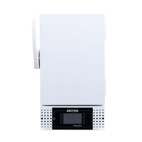 White Arctiko Compact Ultra-Low Temperature Freezer Reliable -86°C Lab Storage Single Compressor Technology and Space Saving Design