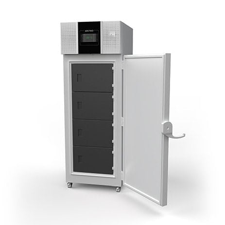 Interior Compartments Arctiko ULUF P400 MV Ultra-Low Temperature Freezer Reliable -86°C Sample Storage and Laboratory Research