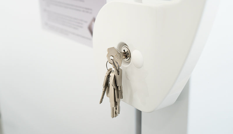 Arctiko Compact Benchtop Medical and Laboratory Freezer Single Compressor Cooling for Reliable, Energy-Efficient Sample Storage with the Lock and Keys