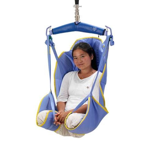 Arjo Amputee Loop Hammock Sling With Divided Leg Position For Secure Transfer