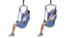 Arjo Amputee Hammock Sling Right Leg Design Front View For Secure Residual Limb Support