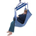 Arjo Bariatric Loop Sling Hammock Style Divided Leg Support Side Angle View