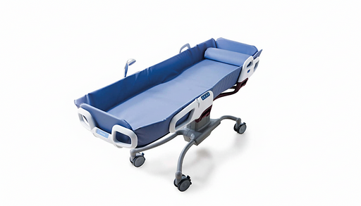 Arjo CAREVO Shower Trolley With Headrest View