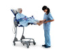 Arjo Carino Shower And Caregiver And Chair With Caregiver And Patient Using Product View
