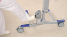 Arjo Concerto And Basic Shower Trolley Foot Control Pedal Operated By A Caregiver For Hands Free Height Adjustment