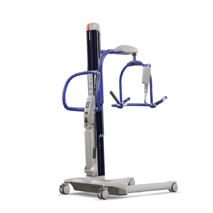 Arjo Maxi Move Mobile Patient Lift Shown From The Rear Side View.