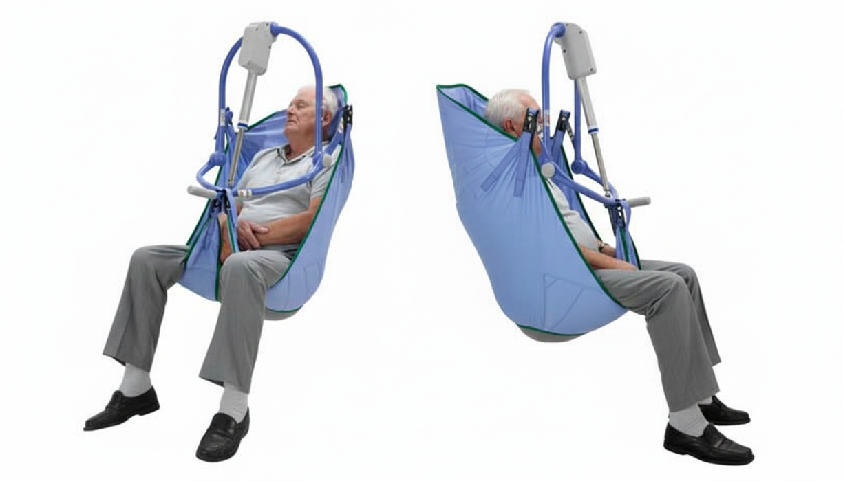 Arjo Passive Clip Sling Padded Legs And Extended Legs For Comfortable Passive Patient Transfers With Arjo Lift Systems