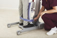 Arjo Sara Flex Sit To Stand Lift Leg Strap Installation Guide Detail For Secure Patient Transfer