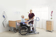 Arjo Sara Flex Sit To Stand Lift Using Standing Sling For Safe Wheelchair Transfer