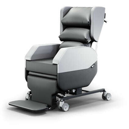 Arjo Sorrento 2 Therapeutic Chair With Footrest Front Side View