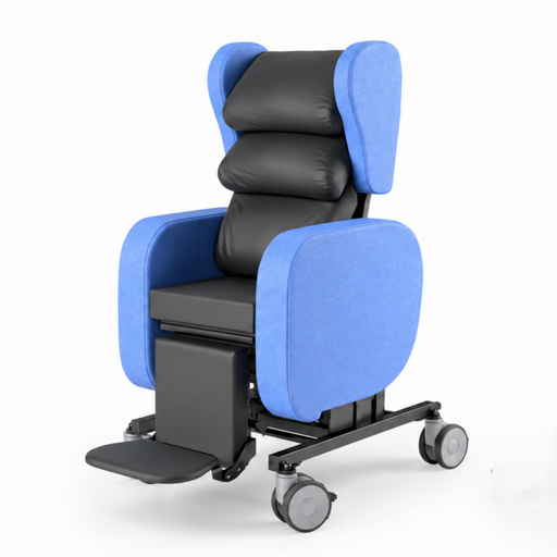 Front Right Side View Of The Arjo Sorrento Petite Chair
