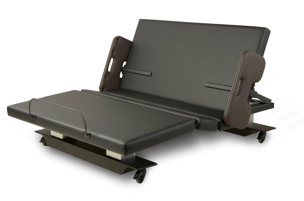 Assured Comfort Hi Low Adjustable Bed Mobile Series Frame Only Down Articulating Assist Rail Adaptive View