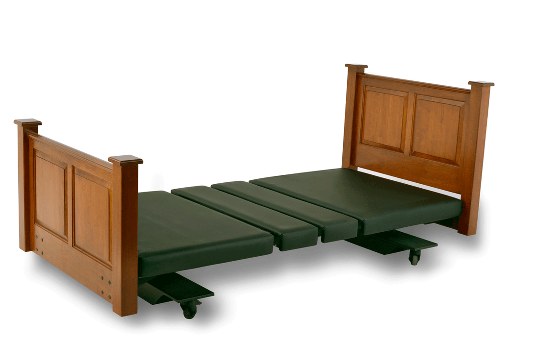 Assured Comfort Hi Low Adjustable Bed Mobile Series With Raised Down Position View