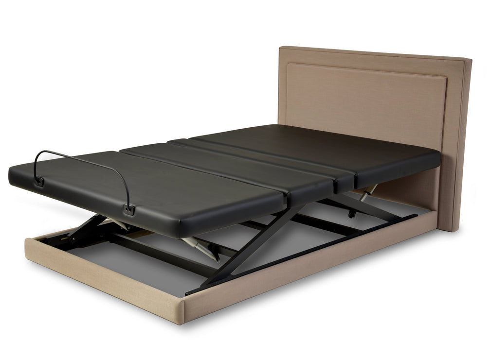 Assured Comfort Hi Low Adjustable Bed Platform Series Upholstery Flat In High Position Flat Articulation View