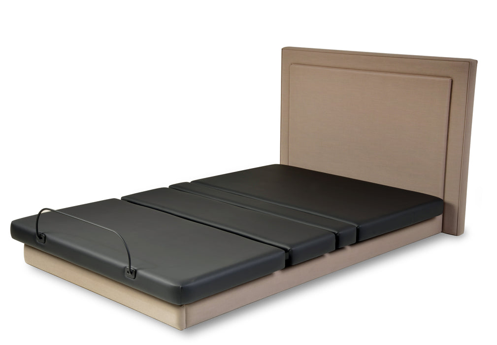 Assured Comfort Hi Low Adjustable Bed Platform Series Upholstery Flat In Low Position Flat Articulation View