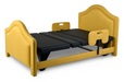 Assured Comfort Hi Low Adjustable Bed Signature Series Butter Camelback Upholstery MidRange Height Fully Flat Articulation View