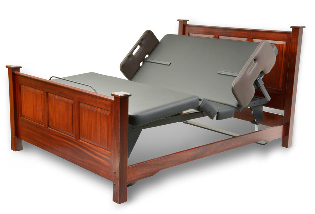 Assured Comfort Signature Series Cherry Raised Panel With Raised Head And Slightly Raised Knee Articulation View