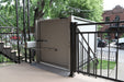 Atlas Nano Vertical Platform Lift Showing The Secured Top Landing Gate Entry Point