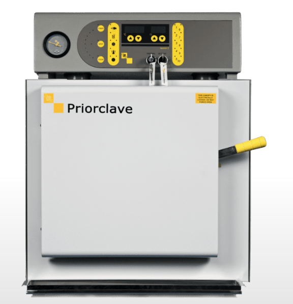Prior Clave B40 B60 Laboratory Autoclave Machine Front View For Sterilization Use