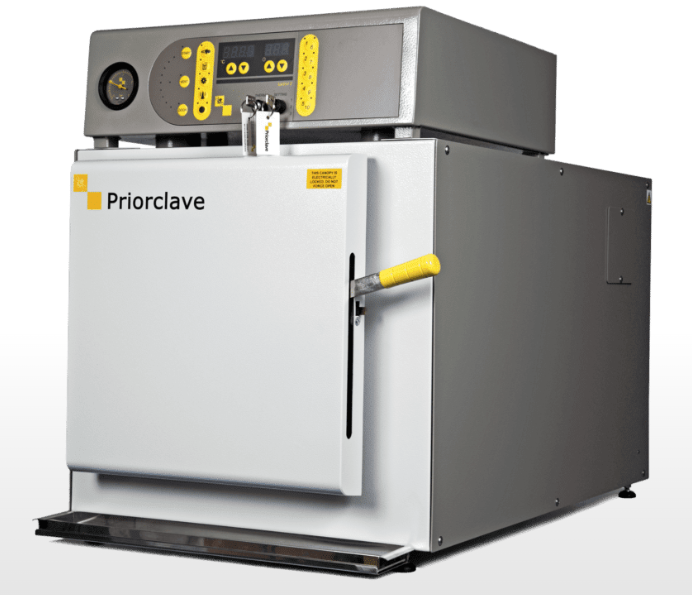Priorclave B40 B60 Smart Bench Top Laboratory Autoclave Stainless Steel Steam Sterilizer Full View Photo