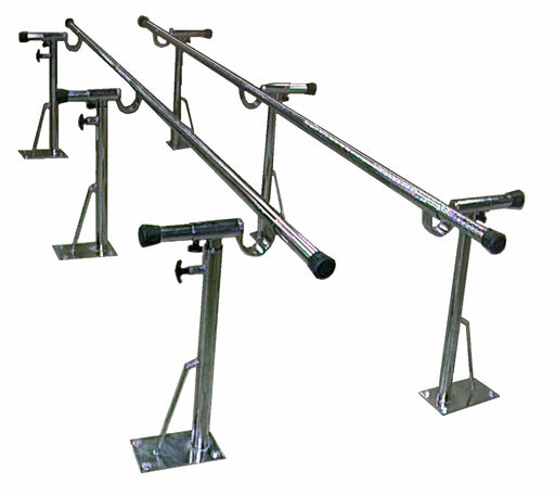Durable Bailey 10’ Bariatric Parallel Bars Adjustable Height and Width for Gait Training, Strength, and Balance Exercises