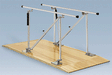 Reliable Bailey 570 Series Adjustable Parallel Bars for Gait Training, Balance, and Physical Therapy Clinics