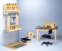 Wooden Tools Bailey 6000 Series Work Hardening Tables for Rehabilitation and Industrial Strength Training
