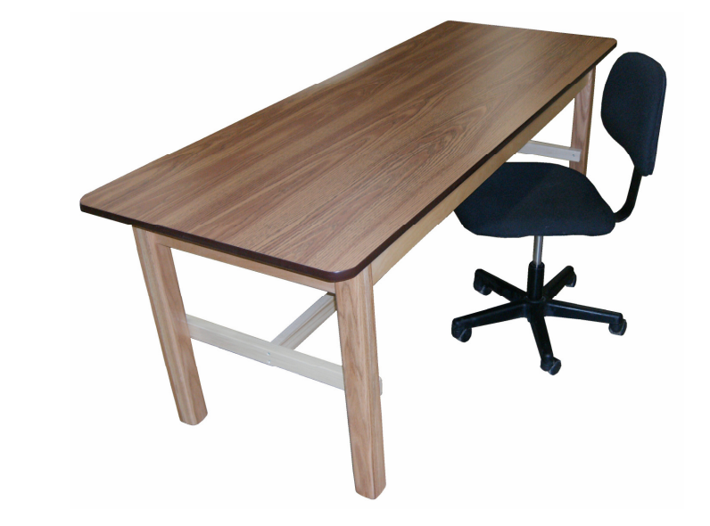 Sturdy Bailey Classroom Treatment Table with Removable Mat for Therapy Training and Clinical Demonstrations