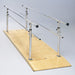 Durable Bailey Platform Mounted for Physical Therapy and Rehab Exercises 500 Series Adjustable Parallel Bars