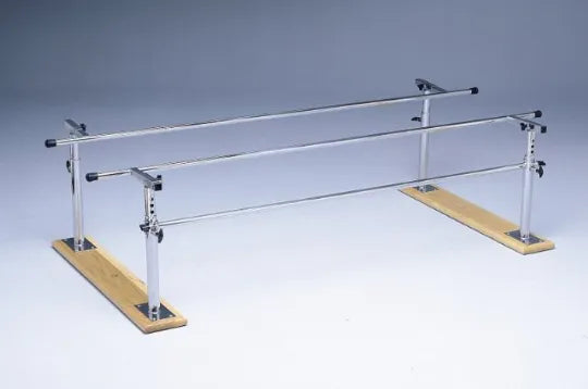 Sturdy Bailey Platform-Mounted Parallel Bars for Enhance Pediatric Rehabilitation with Children and Safe, Stable Gait Training Handrail Attachment