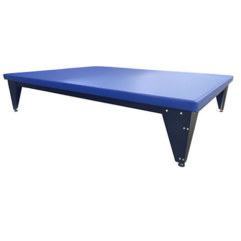 Heavy Duty Bailey Steel Hi-Low Electric Bariatric Mat Tables, 1000 LB Capacity, 2" Sewn Upholstered Top