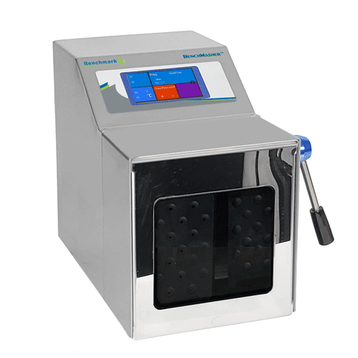 BenchMark Industrial BenchMasher 400 With Door And Touchscreen Control Panel View