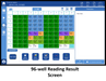 Benchmark Scientific Accuris SmartReader UV Vis Microplate Reader 96 Well Reading Result Screen View