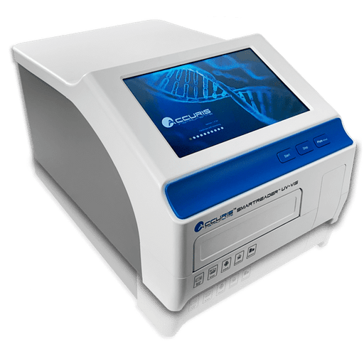 Benchmark Scientific Accuris SmartReader UV Vis Microplate Reader With Touchscreen Display And Control Manual View