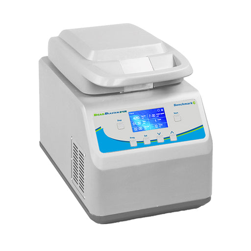 Benchmark Scientific BeadBlaster 24R Refrigerated Microtube Homogenizer Closed Lid View