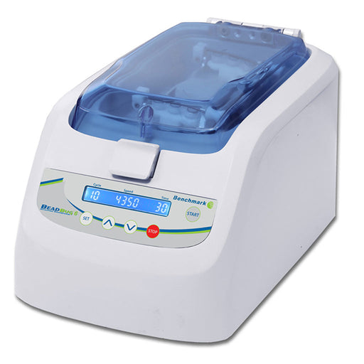 Benchmark Scientific BeadBug 6 Six Position Homogenizer Closed Lid With Digital Control View