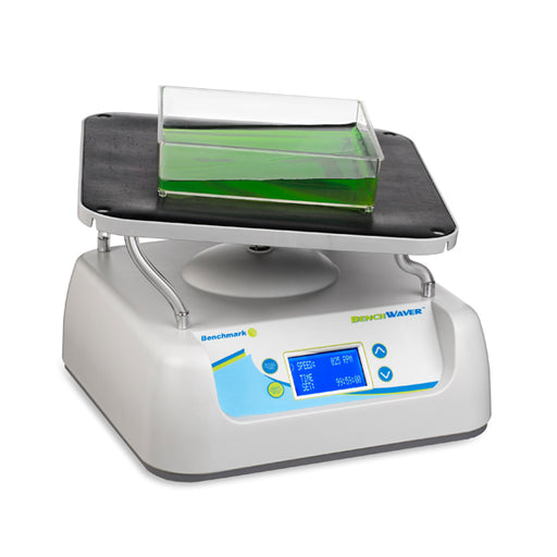 Benchmark Scientific BenchWaver 3D Rocker With 13.5x13 Inch Flat Mat Platform With Gel Rigs View