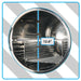 Benchmark Scientific BioClave Research Autoclaves 28 Dimensions View