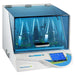 Benchmark Scientific H2010 Incu-Shaker 10L With Non-Slip Rubber Mat With Conical Flask Inside View