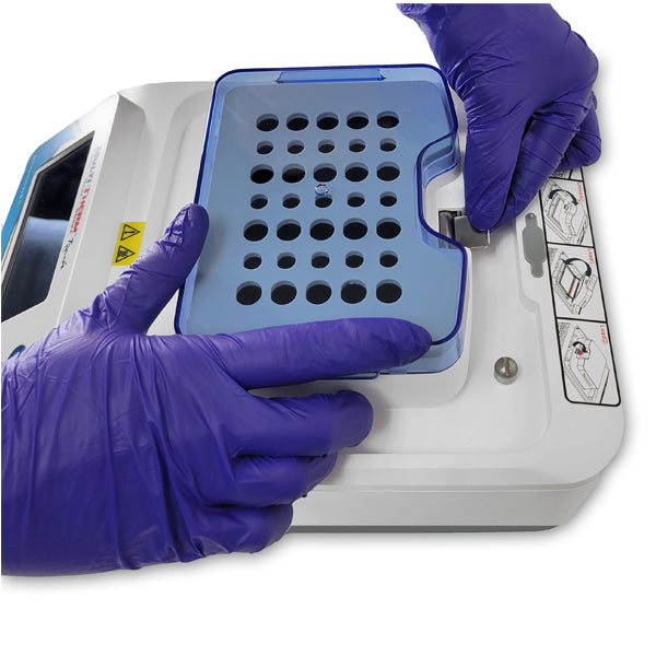 Benchmark Scientific H5100 HCT MultiTherm Touch Shaker With Heating Block And Latch View