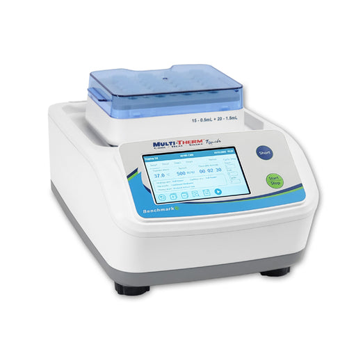Benchmark Scientific H5100 HCT MultiTherm Touch Shaker With Heating Block And Touchscreen Display View