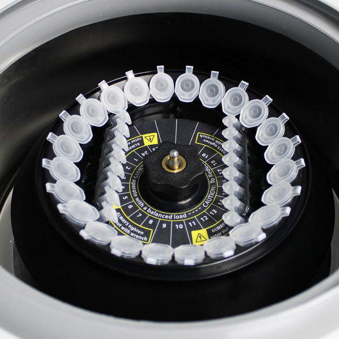 Benchmark Scientific MC 24 Touch High Speed Microcentrifuge Combi Rotor With Microcentrifuge View