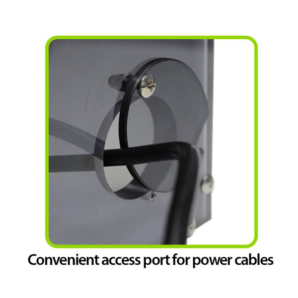 Benchmark Scientific SureAir PCR Workstation Cable Port View