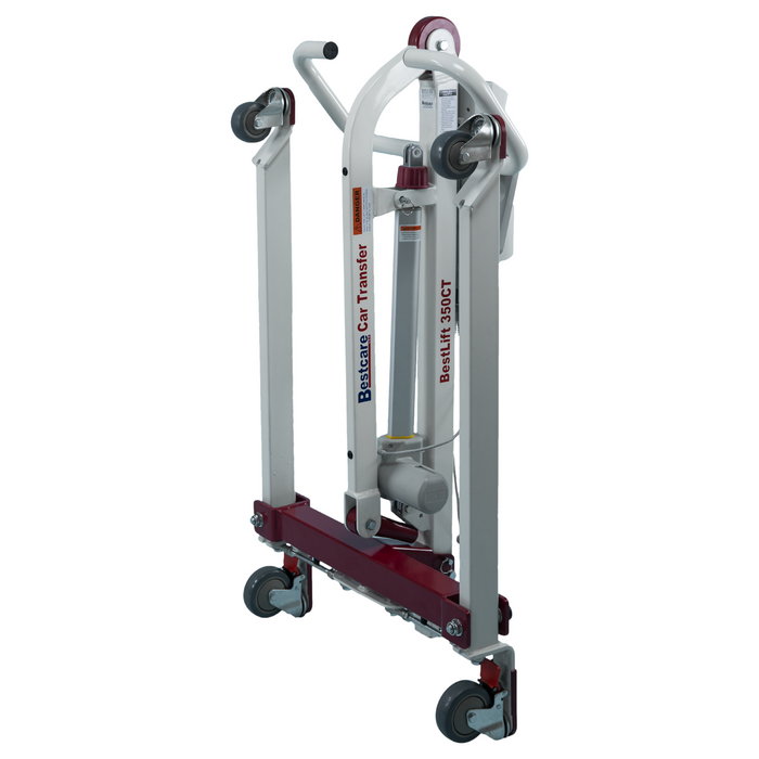 Bestcare BestStand PL350CT Car Transfer  Full Body Patient Lift Folded View