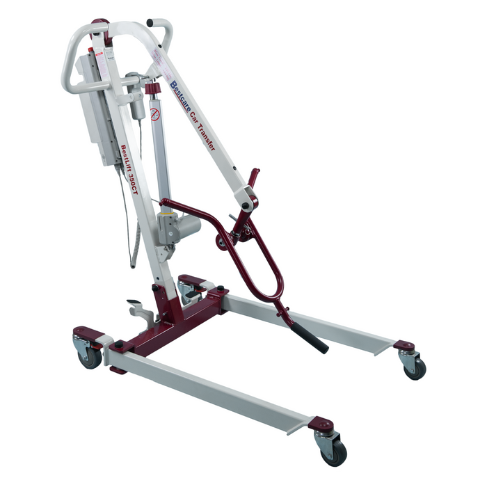 Bestcare BestStand PL350CT Car Transfer  Full Body Patient Lift Side View