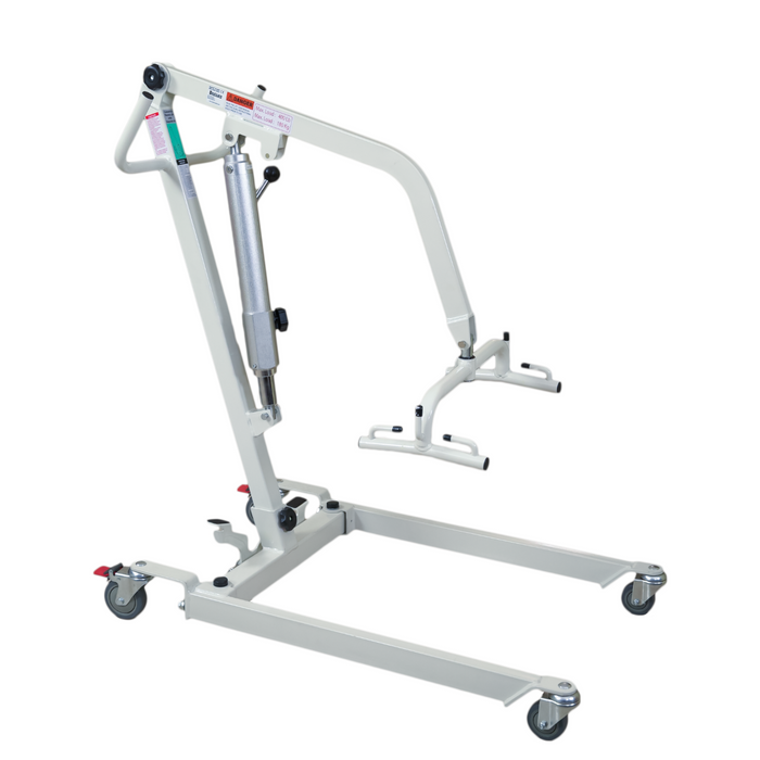 White Bestcare BestLift PL400H Full Body Patient Lift Right Side View